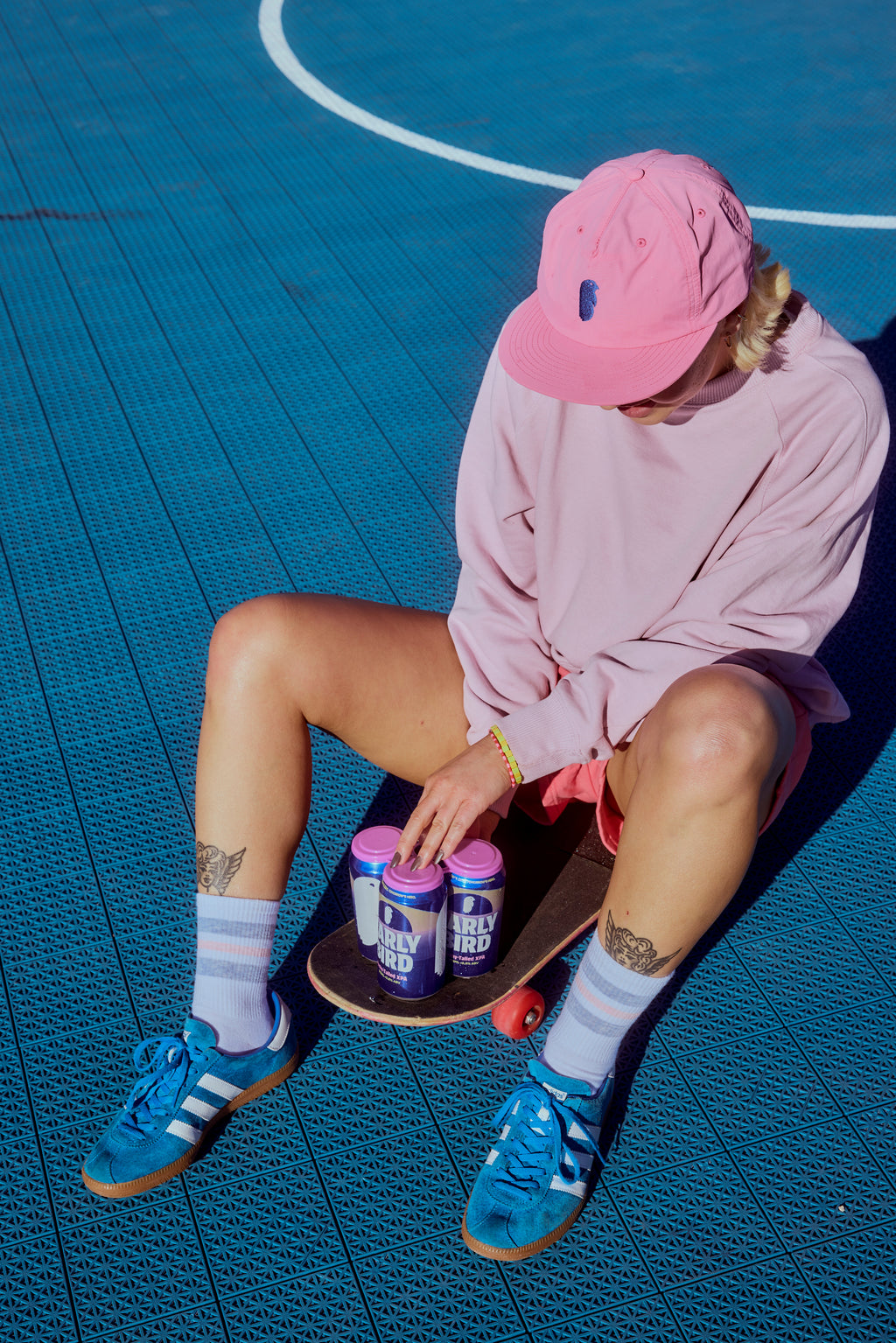 The Earlybird Pink Cap